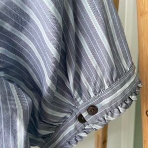 Saks Fifth Avenue Short Sleeved Fancy Blouse